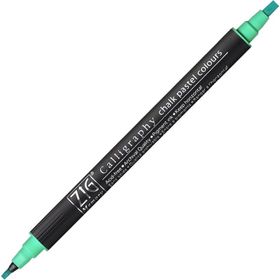 Zig MS-6400 040 Green Chalk Pastel Kaligrafi Kalemi