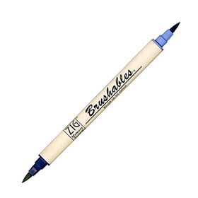 Zig MS7700-035 Navy Fırça Uçlu Keçeli Kalem
