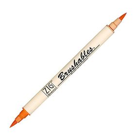 Zig MS7700-070 Pure Orange Fırça Uçlu Keçeli Kalem