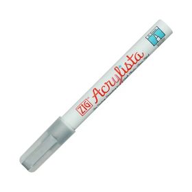 Zig Pac-10MT 102 Acrylista Gümüş 0.5 mm Markör Kalem