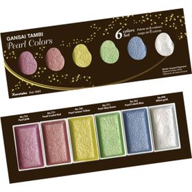 Zig Pigment Pearl Colors MC20PC/6V 6 Renk Sulu Boya