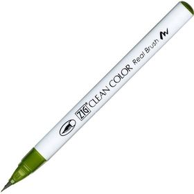Zig RB-6000AT 043 Clean Color Real Brush Olive Green Fırça Uçlu Kalem