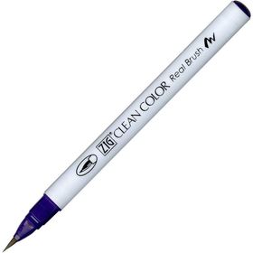 Zig RB-6000AT 084 Clean Color Real Brush Deep Violet Fırça Uçlu Kalem