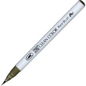 Zig RB-6000AT 093 Clean Color Real Brush Green Gray Fırça Uçlu Kalem