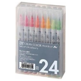 Zig RB-6000AT/24V 24'lü Clean Color Real Brush Set