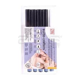 Zig SC5VBK Suitto Crafters Permanent 5'li Marker Set
