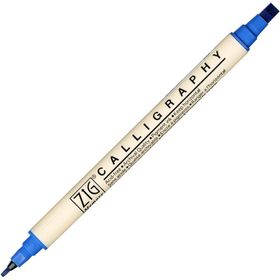 Zig Scroll Brush 032 Blue Jay Kaligrafi Kalemi