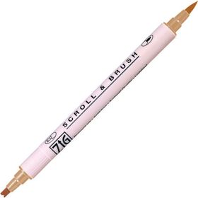 Zig Scroll Brush 064 Fawn Kaligrafi Kalemi
