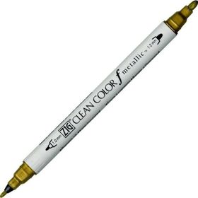 Zig TCS-8000 Altın Clean Color Çift Uçlu Keçe Kalem