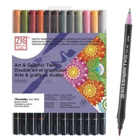 Zig TUT-80/12VMU Art&Graphic Twin Keçeli Kalem