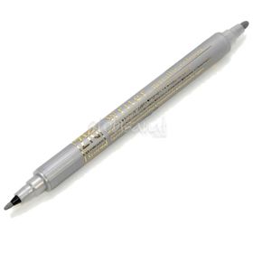 Zig Writer Metallic Colours Çift Uçlu 102 Silver Marker Kalem
