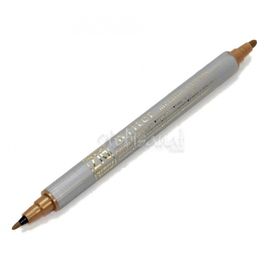 Zig Writer Metallic Colours Çift Uçlu 123 Copper Marker Kalem