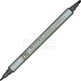 Zig Writer Metallic Colours Çift Uçlu 127 Black Marker Kalem
