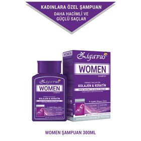 Zigavus 300 ml Women Kolajen Keratin Şampuan