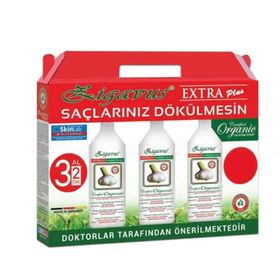 Zigavus 3x250 ml Dökülen Saçlar İçin Dökülme Karşıtı Sarımsaklı Şampuan