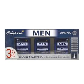Zigavus 3x300 ml Men Saç Dökülmesi Şampuanı