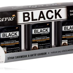 Zigavus Black Sarımsaklı 3 x 300 ml Şampuan