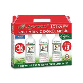 Zigavus Extra Plus Kokusuz Sarımsaklı 3x250 ml Şampuan