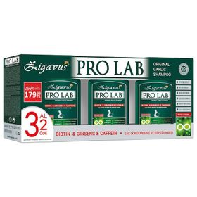 Zigavus Pro Lab Saç Dökülmesi ve Kepek Şampuanı 3x300 ml