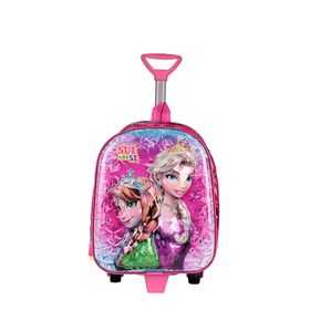 Zigga 00024 Pembe Sue And Se Kız Çocuk Çekçekli Anaokulu Sırt Çantası