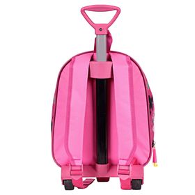 Zigga 00029 Pembe Mickey Mouse Kız Çocuk Çekçekli Anaokulu Sırt Çantası