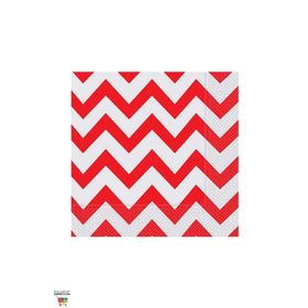Zigzag Kırmızı Kağıt Peçete