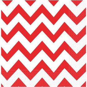 Zigzag Kırmızı Kağıt Peçete