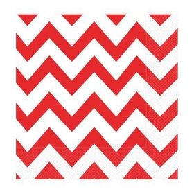 Zigzag Kırmızı Kağıt Peçete