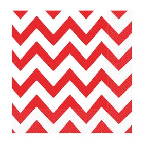 Zigzag Kırmızı Kağıt Peçete