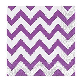 Zigzag Lila Kağıt Peçete
