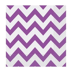 Zigzag Lila Kağıt Peçete