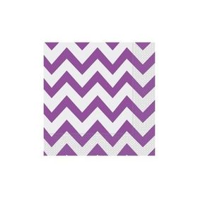 Zigzag Lila Kağıt Peçete