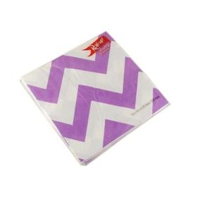 Zigzag Lila Kağıt Peçete