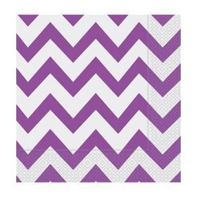 Zigzag Lila Kağıt Peçete