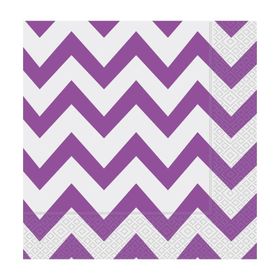 Zigzag Lila Kağıt Peçete