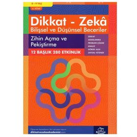 Zihin Açma ve Pekiştirme 8 - 9 Yaş - Bilişsel ve Düşünsel Beceriler - Dikkat ve Zeka Akademisi