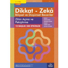 Zihin Açma ve Pekiştirme 8 - 9 Yaş - Bilişsel ve Düşünsel Beceriler - Dikkat ve Zeka Akademisi