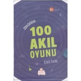 Zihin Çatlatan 100 Akıl Oyunu 5 Kitap Takım - Ersin Teres