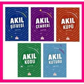 Zihin Çatlatan 100 Akıl Oyunu 5 Kitap Takım - Ersin Teres