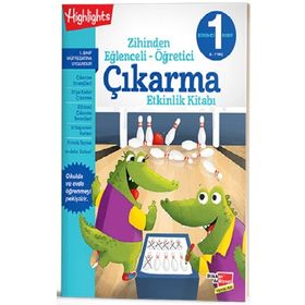 Zihinden Eğlenceli - Öğretici Çıkarma - Dikkat Atölyesi Yayınları