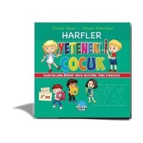 Zihinsel Beceri Gelişim Etkinlikleri Harfler Yetenekli Çocuk 3 - Safkan Kids