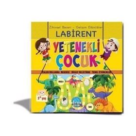 Zihinsel Beceri Gelişim Etkinlikleri Labirent Yetenekli Çocuk 3 - Safkan Kids