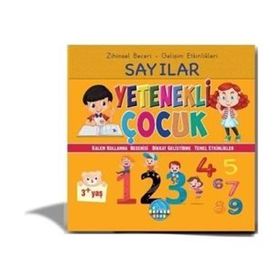 Zihinsel Beceri Gelişim Etkinlikleri Sayılar Yetenekli Çocuk 3+-Safkan Kids