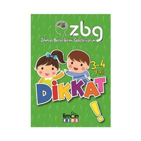Zihinsel Becerilerimi Geliştiriyorum 3 - 4 Yaş Dikkat - Kolektif
