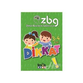 Zihinsel Becerilerimi Geliştiriyorum 3 - 4 Yaş Dikkat - Kolektif