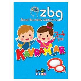 Zihinsel Becerilerimi Geliştiriyorum 3 - 4 Yaş Kavramlar - Kolektif