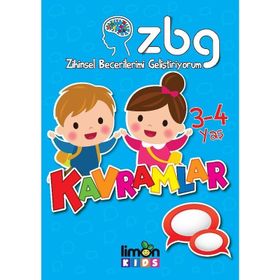 Zihinsel Becerilerimi Geliştiriyorum 3 - 4 Yaş Kavramlar - Kolektif