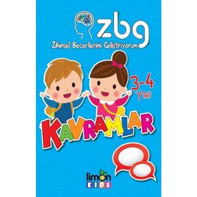 Zihinsel Becerilerimi Geliştiriyorum 3 - 4 Yaş Kavramlar - Kolektif