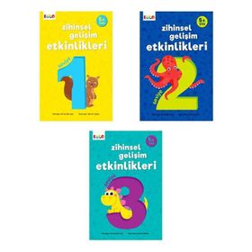 Zihinsel Gelişim Etkinlik Seti-3 Kitap-Eolo