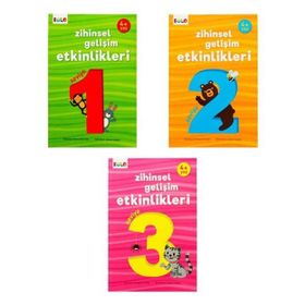 Zihinsel Gelişim Etkinlik Seti-3 Kitap-Eolo
